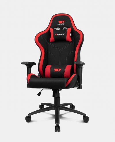 DRIFT Chaise de jeu  DR110 noire/rouge