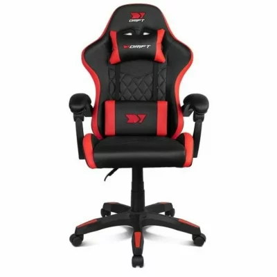 DRIFT Chaise de jeu  DR35 noir/rouge