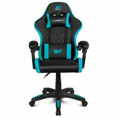 DRIFT Chaise de jeu  DR35BL Noir/Bleu