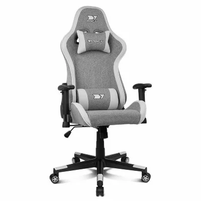 DRIFT Chaise de jeu  DR90 Pro Gris/Blanc