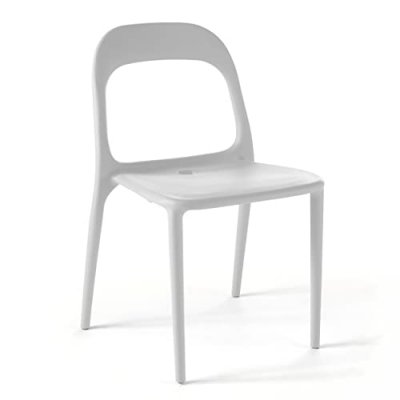 OVIALA Chaise design en polypropyl&egrave;ne