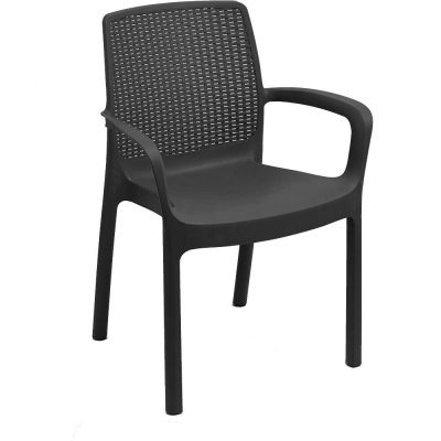 IPAE PRO GARDEN Chaise empilable effect rotin ipae progarden E3-75309