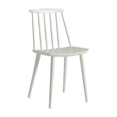 Chaise en bois de h&ecirc;tre blanche - HAY