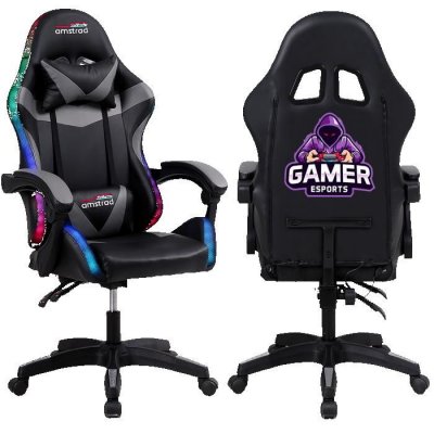 AMSTRAD Chaise Gaming  900 Led Gamer