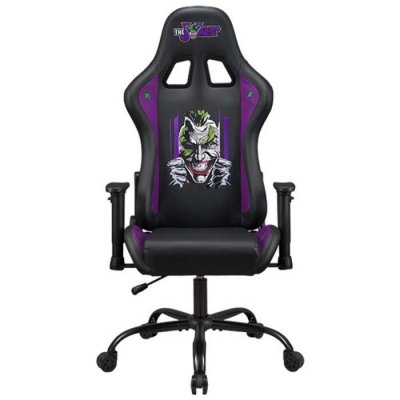 SUBSONIC Chaise gaming Joker pour Bureau - fauteuil gamer noir 