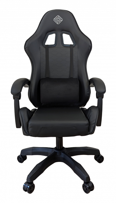 SUBSONIC Chaise gaming ou de bureau GEM, dossier ergonomique inclinable, coussin lombaire, hauteur r&eacute;glable 