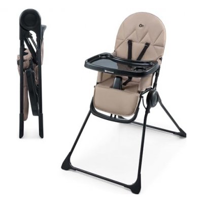PUERICULTURE Chaise haute evolutive bebe dossier inclinable et harnais beige Taille unique 