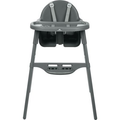 BEBECONFORT Chaise Haute Meely Utilisable de 6 mois &agrave; 3 ans poids max 15 kg Gris