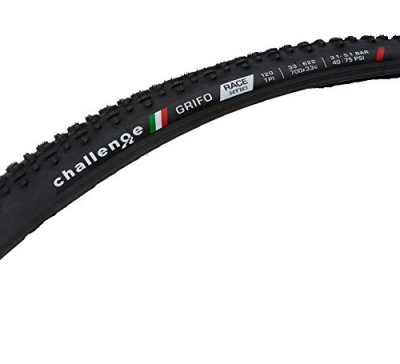 CHALLENGE  grifo 120 tpi pneu cyclocross noir flanc noir taille 700