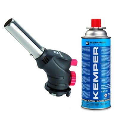 KEMPER GROUP Chalumeau gaz multifonctions kemper + cartouche butane 220gr multifonctions