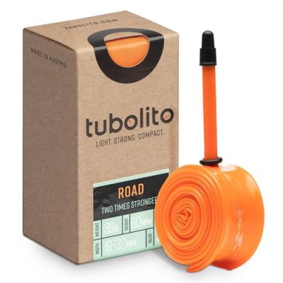 TUBOLITO Chambre &agrave; air de route  Tubo - 700c 18 - 28c Presta 60mm