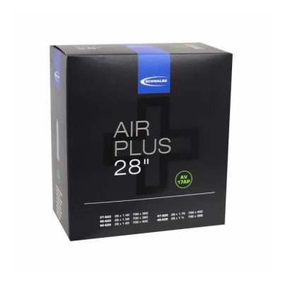 SCHWALBE Chambre a air  air plus 28 av17 valve shrader 40mm