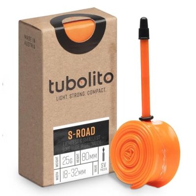 TUBOLITO Chambre &agrave; air  S-Tubo Route 700x18-25C Presta 80mm
