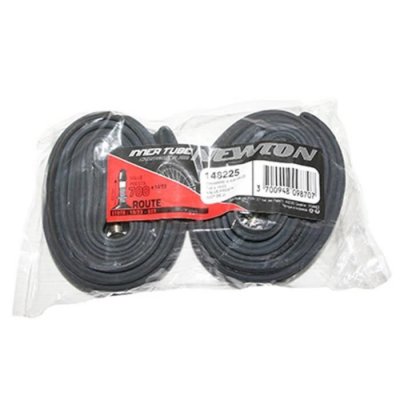 NEWTON Chambre a air velo 700 x 19 23  valve presta lot de 2 valve 43mm