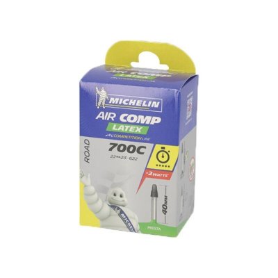 MICHELIN Chambre &agrave; Air v&eacute;lo  Air Comp Latex A1 700 x 22/23C Presta 42
