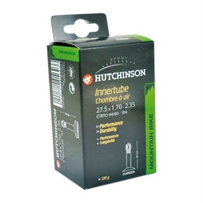 HUTCHINSON Chambre &agrave; air VTT  27.5x1.70-2.35 valve Schrader (48 mm)