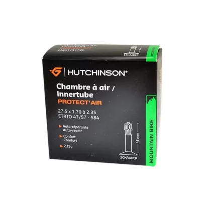 HUTCHINSON Chambre &agrave; air VTT  Protect'air 27.5x1.70-2.35 valve Schrade