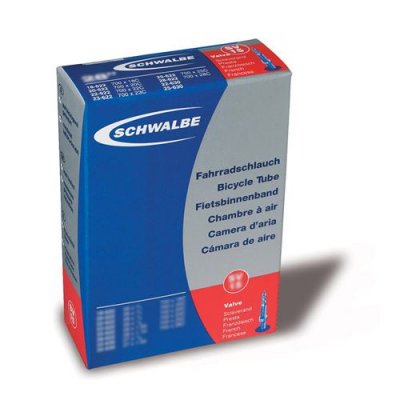 SCHWALBE Chambre air vtt tradi 400a 16 18 x1 10 1 35 vp  sv4 obus demo