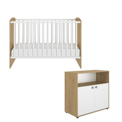 GALIPETTE Chambre compl&egrave;te avec lit b&eacute;b&eacute; Arthur - 