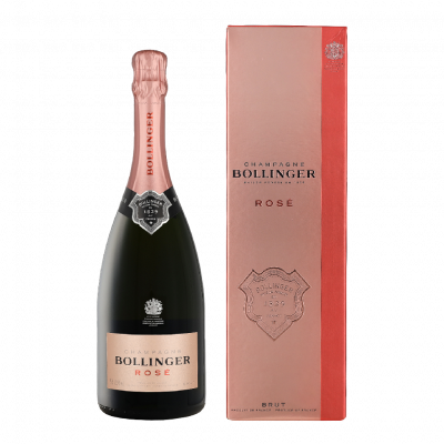 BOLLINGER Champagne   Champagne ROS&Eacute; Brut 12% Vol. 0,75l en bo&icirc;te cadeau