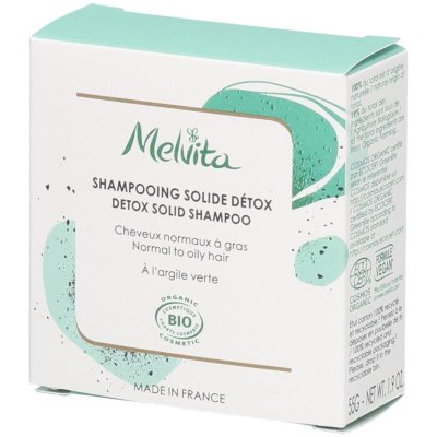 MELVITA CHAMP&Uacute;S Y ACONDICIONADORES champ&uacute; s&oacute;lido detox 55 gr