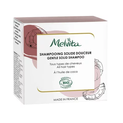MELVITA CHAMP&Uacute;S Y ACONDICIONADORES champ&uacute; s&oacute;lido suavidad 55 gr