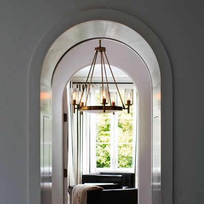 HINKLEY Chandelier collier laiton 5x100w e27