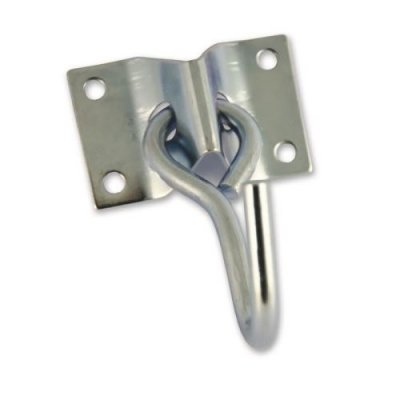 GENERIQUE Chapuis 8927Z Crochet mobile + Platine acier zingue D 7 mm Platine 70 x 45 mm