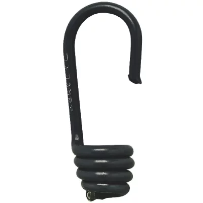 CHAPUIS  - Crochet acier plastifi&eacute; pour sandow &Oslash;8mm blister 4