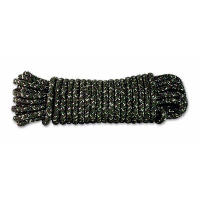 GENERIQUE Chapuis Dr63 Corde Polypropyl&egrave;ne Tress&eacute;e Camouflage 450 Kg D 6 Mm L 15 M