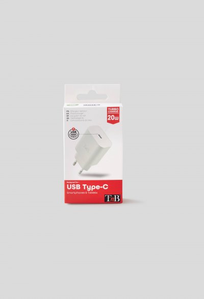 TNB Chargeur 1 USB type-C T'nB Power Delivery 20W