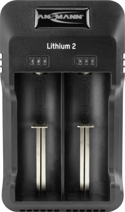 ANSMANN Chargeur &agrave; piles li-ion  (18650) & NiMH AA & AAA