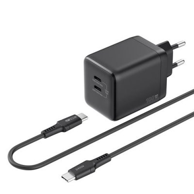 ACCSUP Chargeur  100 W Noir pour ordinateur portable et smartphone + C&acirc;ble USB Type C