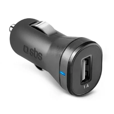 SBS Chargeur allume cigare Chargeur De Voiture Avec 1 Sortie Usb 1A