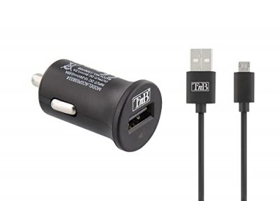 TNB Chargeur Allume-cigare Usb-a 6w Et C&acirc;ble Micro Usb