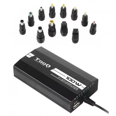 TOOQ Chargeur d'ordinateur portable  tqlc-100bs01m led 100w noir