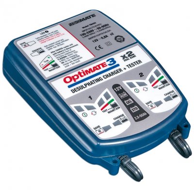 TECMATE Chargeur De Batterie  Optimate 3 X 2