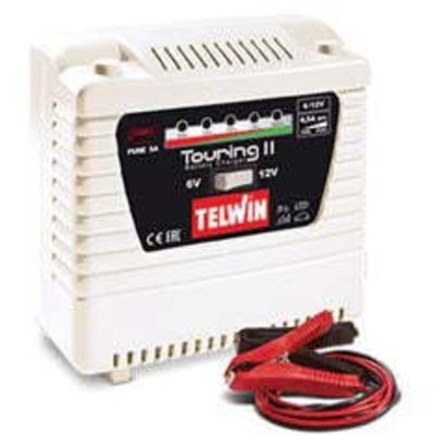 TELWIN Chargeur de batterie touring 11  - volt 6-12 ah 15-25-30-55