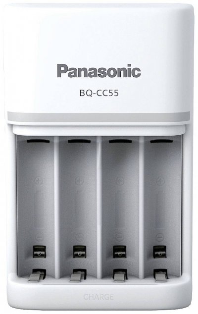 ENELOOP Chargeur de bloc de batterie NiMH non Panasonic Smart & Quick BQ-CC55