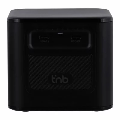 TNB Chargeur de bureau Cube - 2x USB-A et 6x USB-C 380W (Noir)