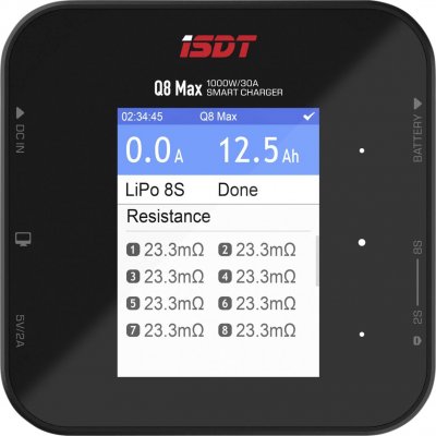 ISDT Chargeur de mod&eacute;lisme 30.0 A LiFePO, Li-polym&egrave;re, LiHV, NiMH Fonction de charge rapide
