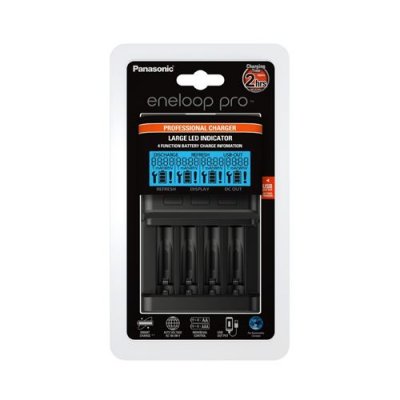 PANASONIC Chargeur de piles cylindriques BQ-CC65 