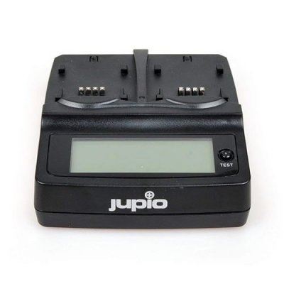 JUPIO Chargeur Duo  pour batteries de cam&eacute;ra et d'appareil photo