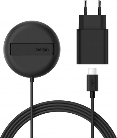 BELKIN Chargeur Magsafe Qi2 Pad pour iPhone avec chargeur secteur - 