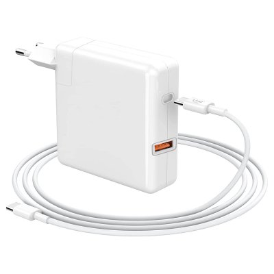 LINQ Chargeur Mural 108W Port USB C Power Delivery Port USB C&acirc;ble 2m Blanc