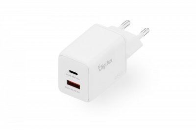 DIGITUS Chargeur mural  DA-10302 GaN II 45W | 1x USB-C, 1x DA-10302