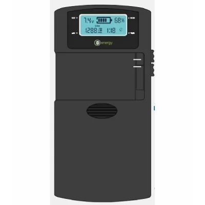 Chargeur pour appareil photo Id Chargeur de batteries Li-ion ID Energy Travel II