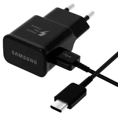 SAMSUNG Chargeur rapide secteur USB type-C noir