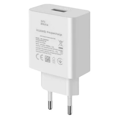 HUAWEI Chargeur Secteur  Usb 4a Supercharge 40w 1m Original Blanc