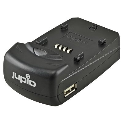 JUPIO Chargeur solo  pour batteries de cam&eacute;ra et d'appareil photo